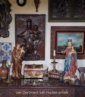 van DORTMONT van HUIZEN ANTIEK Sinds 1963, Knegsel., Antiek en Kunst, Ophalen