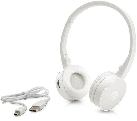 HP H7000 witte draadloze Bluetooth-headset, Audio, Tv en Foto, Koptelefoons, Verzenden