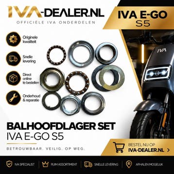 Balhoofdlager set IVA E-GO S5 | IVA-Dealer.nl, Verzenden, Nieuw, Frame, Overige merken