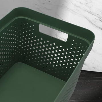 Curver Infinity Recycled Dots Opbergbox - 17 liter - Groen, Ophalen of Verzenden, Zo goed als nieuw