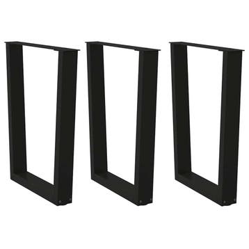 Eettafelpoten V-vorm 70cm - Retourdeal 34% Korting, Tafelpoot, Minder dan 50 cm, 50 tot 100 cm, Ophalen of Verzenden