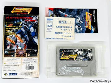 Super Famicom - Earth Light - Luna Strike, Spelcomputers en Games, Verzenden, Gebruikt
