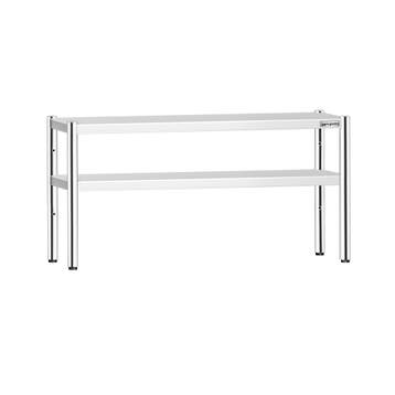 GGM Gastro | RVS etagère - dubbel - 1600x370mm - in hoogte |, Zakelijke goederen, Horeca | Keukenapparatuur, Verzenden, Nieuw in verpakking