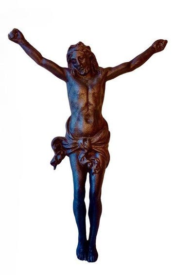 Crucifix - gietijzer - Begin van de twintigste eeuw - Corpus