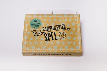 Complimentenspel | Complimentenspel - Gespreksstarters, Hobby en Vrije tijd, Gezelschapsspellen | Kaartspellen, Verzenden, Nieuw