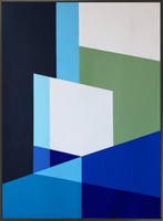 Alejandro Valdes - Intersección Azul III - XL
