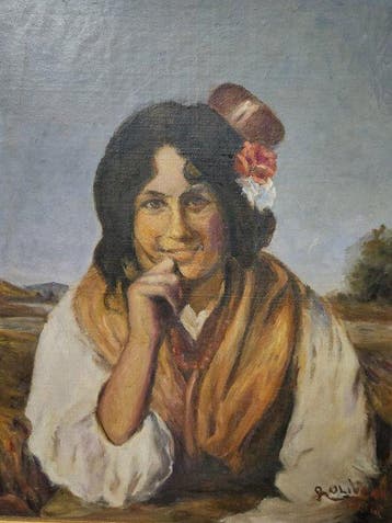 Escuela Impresionista Europea (XX) - Campesina