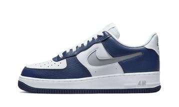 Nike Air Force 1 Low White Navy Grey, Nieuw
