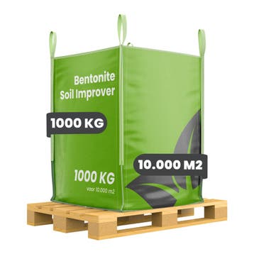 Bentonietklei - Bodemverbeteraar voor zandgrond (Big Bag, Verzenden, Mest