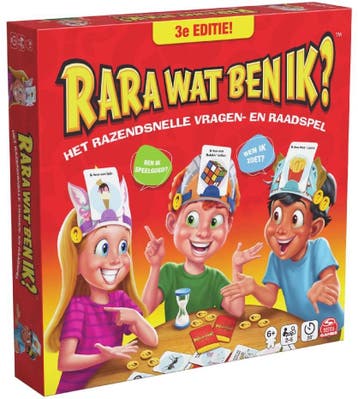 Rara Wat Ben Ik? (3e Editie - 2025) | Spin Master -, Hobby en Vrije tijd, Gezelschapsspellen | Bordspellen, Verzenden, Nieuw