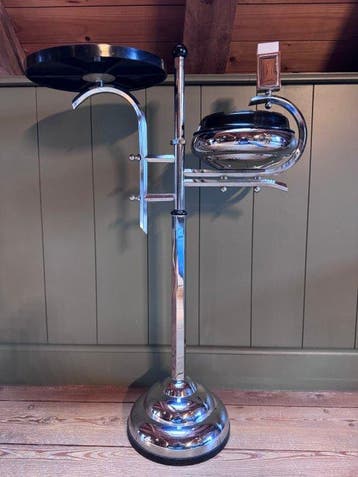 Demeyere - Asbak - Chroom - Art-deco-stand Demeyere, Antiek en Kunst