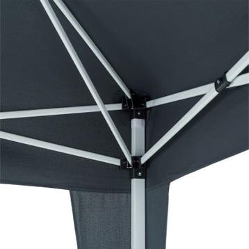 Paviljoen Antraciet 3x6m UV-bescherming 50+ (3x6 meter), Tuin en Terras, Partytenten, Verzenden, Nieuw