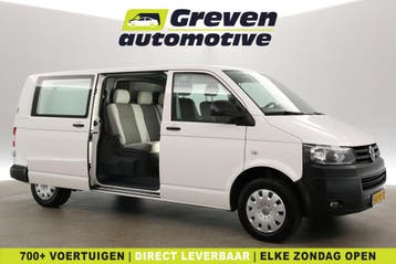 Volkswagen Transporter 2.0 TDI L2H1 | Dubbele Cabine | Airco, Euro 5, Volkswagen, Wit, Nieuw