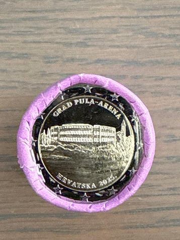 Kroatië. 2 Euro 2025 Grad Pula (25 coins) in roll (Zonder