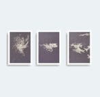 N. Magro - Collectables: “ Three clouds over the Alps