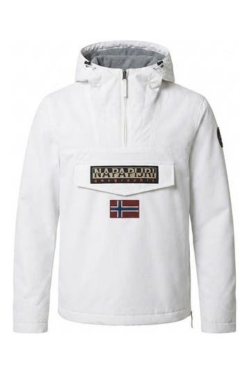 Napapijri Jas in maat M Wit, Verzenden, Zo goed als nieuw, Wit, Napapijri