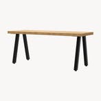 Stalen onderstel Heustreu set van 2 tafelpoot 45x40 cm zwart, Verzenden, Nieuw