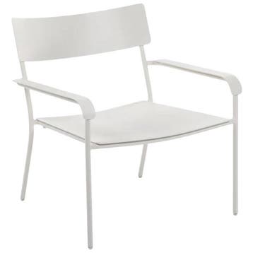 Serax Loungestoel August Aluminium Zand - Tuinstoel - Nieuw, Ophalen of Verzenden, Nieuw, Aluminium