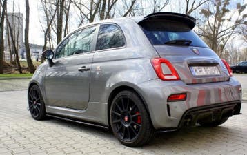 Zijskirts Diffusers Fiat 500 Abarth Facelift MK1 Glanzend, Auto-onderdelen, Ophalen of Verzenden, Nieuw