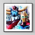 SKE - Goldorak&Actarus Watercolor