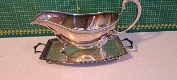 Sauskom (2) - 315 G - Verzilverd - Edwardiaans