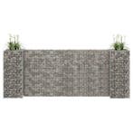 vidaXL Gabion plantenbak H-vormig 260x40x100 cm staaldraad, 100 cm of meer, Verzenden, Nieuw, Metaal