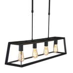 Mexlite hanglamp Buckley 1705ZW 2dekansje, Ophalen, Overige materialen, Nieuw, 75 cm of meer