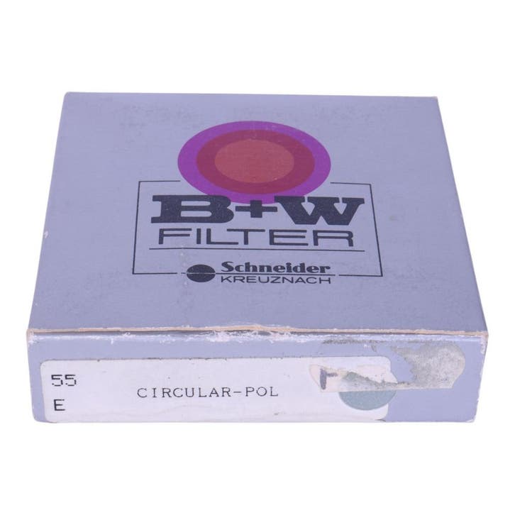 B+W Circular-Pol Filter 55mm (Nieuw), Audio, Tv en Foto, Fotografie | Fotostudio en Toebehoren, Nieuw, Verzenden