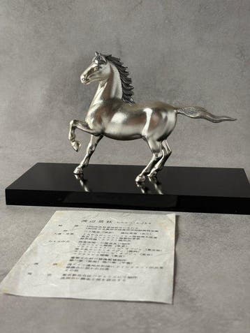 Horse - sculptuur Brons - Japan (Zonder minimumprijs)