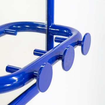 Spinder Design Retro spiegel 60x35 cm - ultramarine, Verzenden, Nieuw