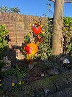 Iron Art - Sculptuuur voor buiten, Dodo vogel – metalen