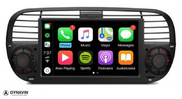 Navigatie fiat 500 2007-2015 carkit android 12 carplay usb, Ophalen of Verzenden, Nieuw