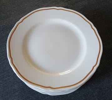 Richard Ginori - Tafelservies (8) - Antico Doccia Corona -