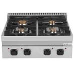 Unninox Fornuis | 700 SERIE | Gas | 4 Branders 3x 6.5kW 1x 9, Ophalen of Verzenden, Nieuw in verpakking