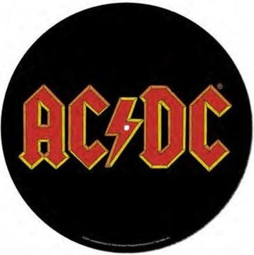 AC/DC - Platenspeler Slipmat officiële merchandise, Ophalen of Verzenden, Nieuw, Gebruiksvoorwerp