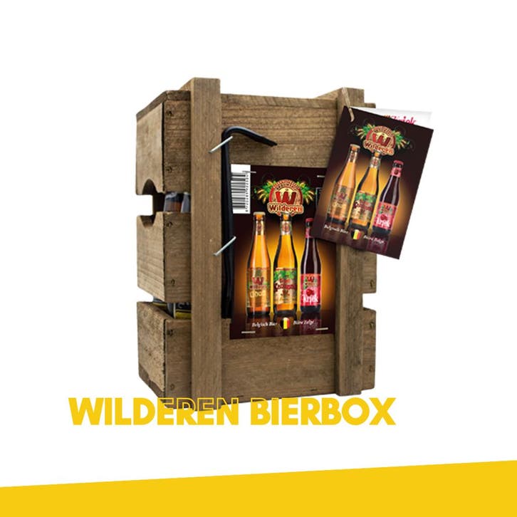 Wilderen Bierbox + Bierglas, Verzamelen, Biermerken
