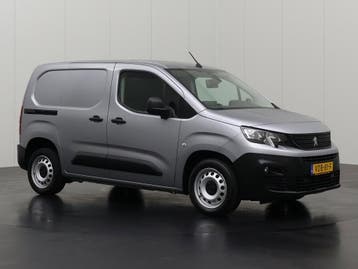 Peugeot Partner 1.6BlueHDI 100PK Asphalt, Stof, Gebruikt, Euro 6, Overige kleuren