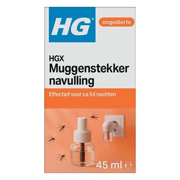 Muggenstekker | HG | Navulling (54 nachten), Verzenden, Nieuw