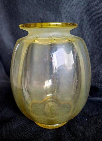 Leerdam - A.D. Copier - Balustervaas - Glas - Sonoor vaas