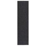 vidaXL Droogloopmat 100x400 cm antracietkleurig, Verzenden, Nieuw