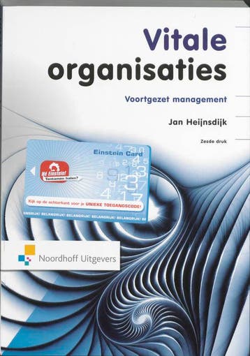 Vitale organisaties / Leerboek - J. Heijnsdijk 9789001766689, Verzenden, Zo goed als nieuw, J. Heijnsdijk