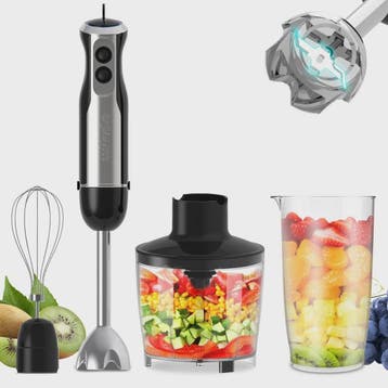 Wancle 4-in-1 Staafmixer met 1000W Motor, 16 Snelheden en Tu, Verzenden, Nieuw