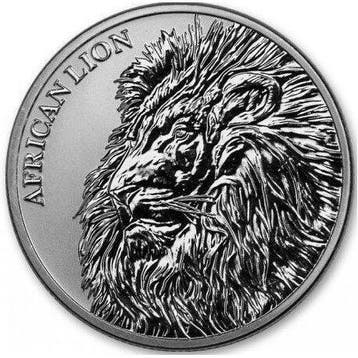 Chad - African Lion 1 oz 2018 (50.000 oplage), Verzenden, Overige landen, Losse munt, Zilver