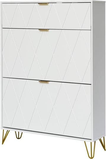 UEV Schoenenkast met 2 kleppen, 80 x 24 x 120 cm voor 16 paa, Verzenden, Zo goed als nieuw