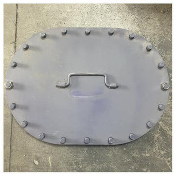 Bieden: Heavy Duty Marine Steel MAN Hatch Door, Watersport en Boten, Ophalen of Verzenden, Nieuw, Kombuis en Sanitair, Zeilboot of Motorboot