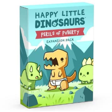 Happy Little Dinosaurs - Perils of Puberty Expansion |, Hobby en Vrije tijd, Gezelschapsspellen | Kaartspellen, Verzenden, Nieuw