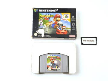 Mario Kart 64 [Nintendo 64], Spelcomputers en Games, Games | Nintendo 64, Ophalen of Verzenden, Zo goed als nieuw
