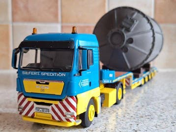 WSI 1:50 - Model vrachtwagen - MAN TGX 18.440 - trekker met, Nieuw