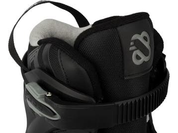 Nijdam Gear Up - Inlineskates - Semi-softboot - Zwart - Maat, Verzenden, Nieuw