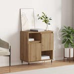 vidaXL Dressoir Artisan Eiken 60 x 35 x 70 cm, Verzenden, Nieuw, Overige houtsoorten, Minder dan 50 cm